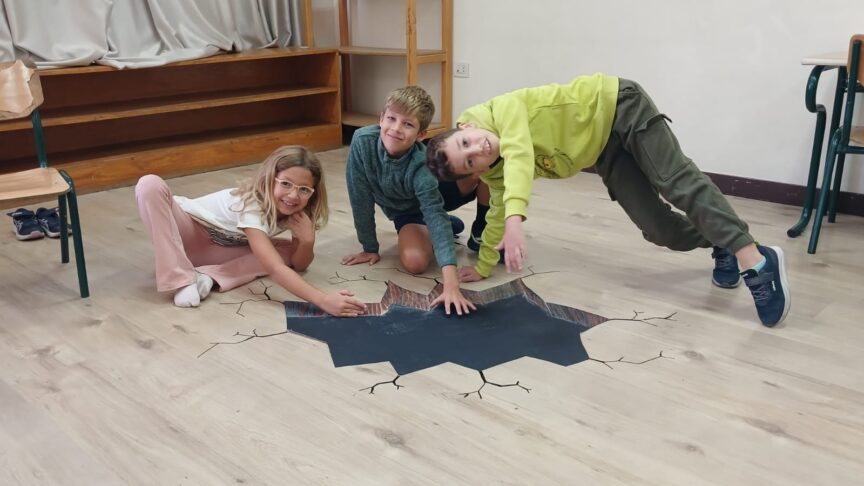Optische Illusionen in Klasse 3